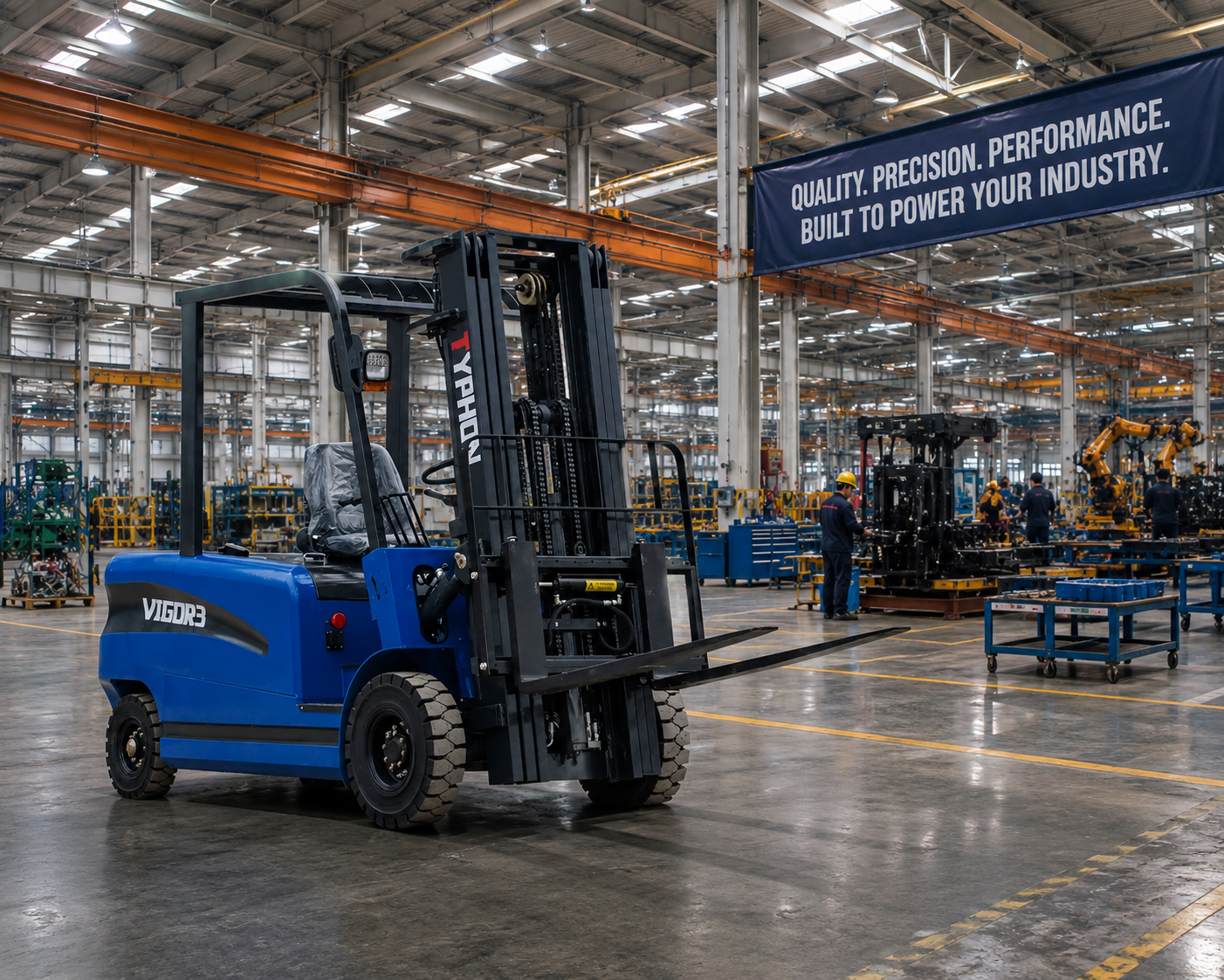 Manufacturing Forklifts