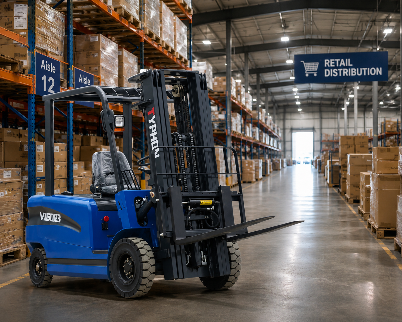Retail Distribution Forklifts