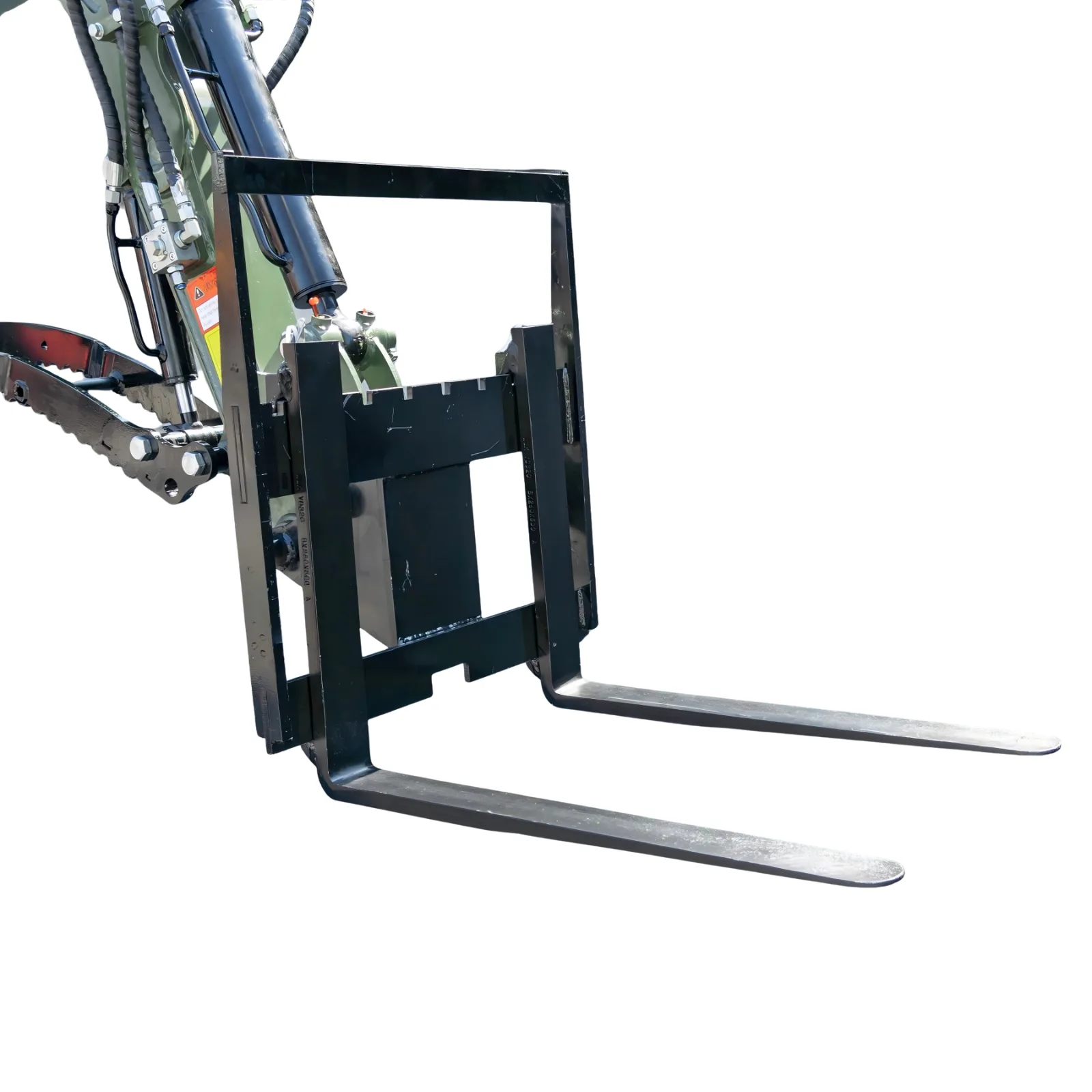 Pallet Fork Attachment Adjustable Stabilizer Bar USA for TERROR XXV and other 2.1-3 Ton Mini Excavators