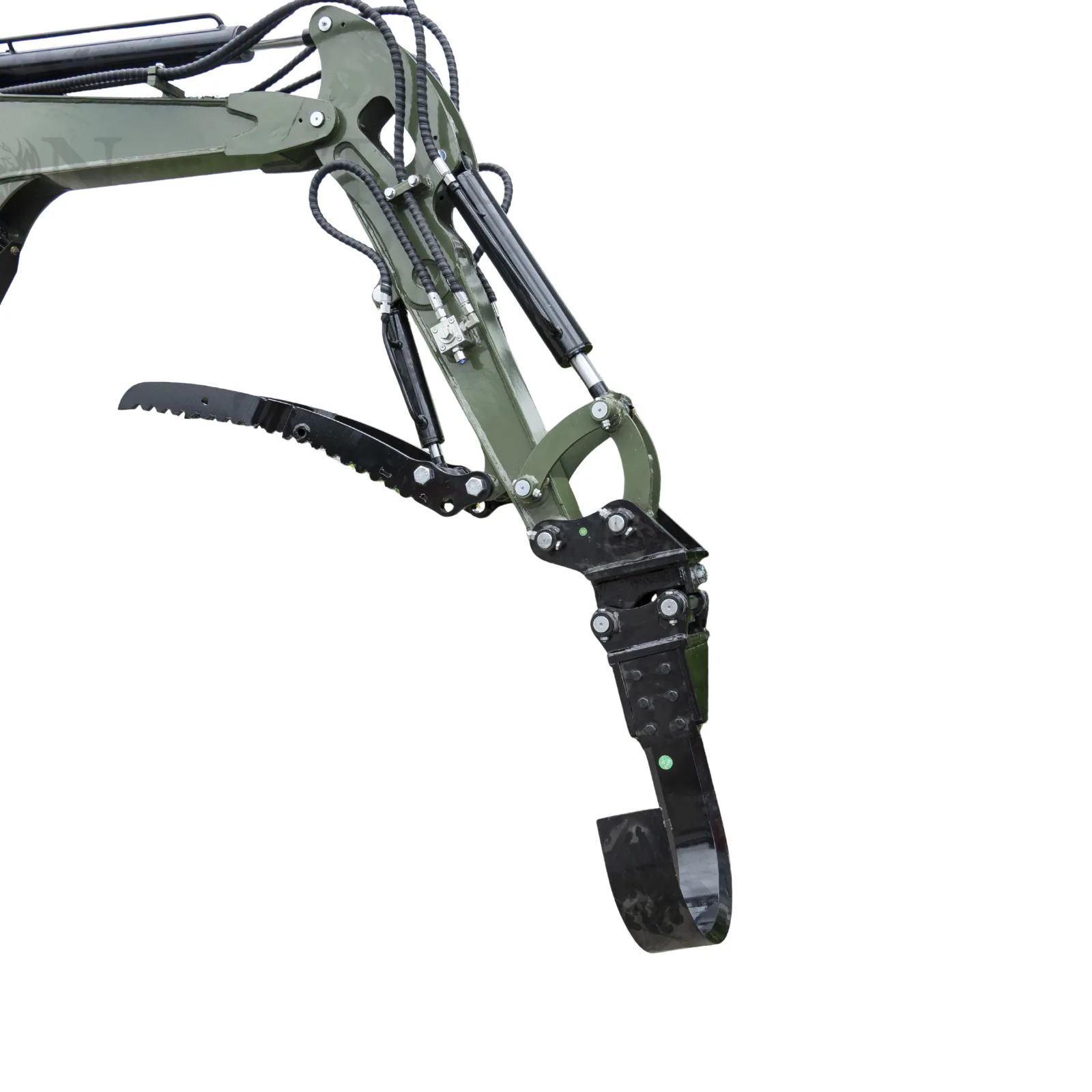 Tree Digging Blade Attachment Root Cutting Digging Blade for TERROR XXV and other 2.1-3 Ton Mini Excavators