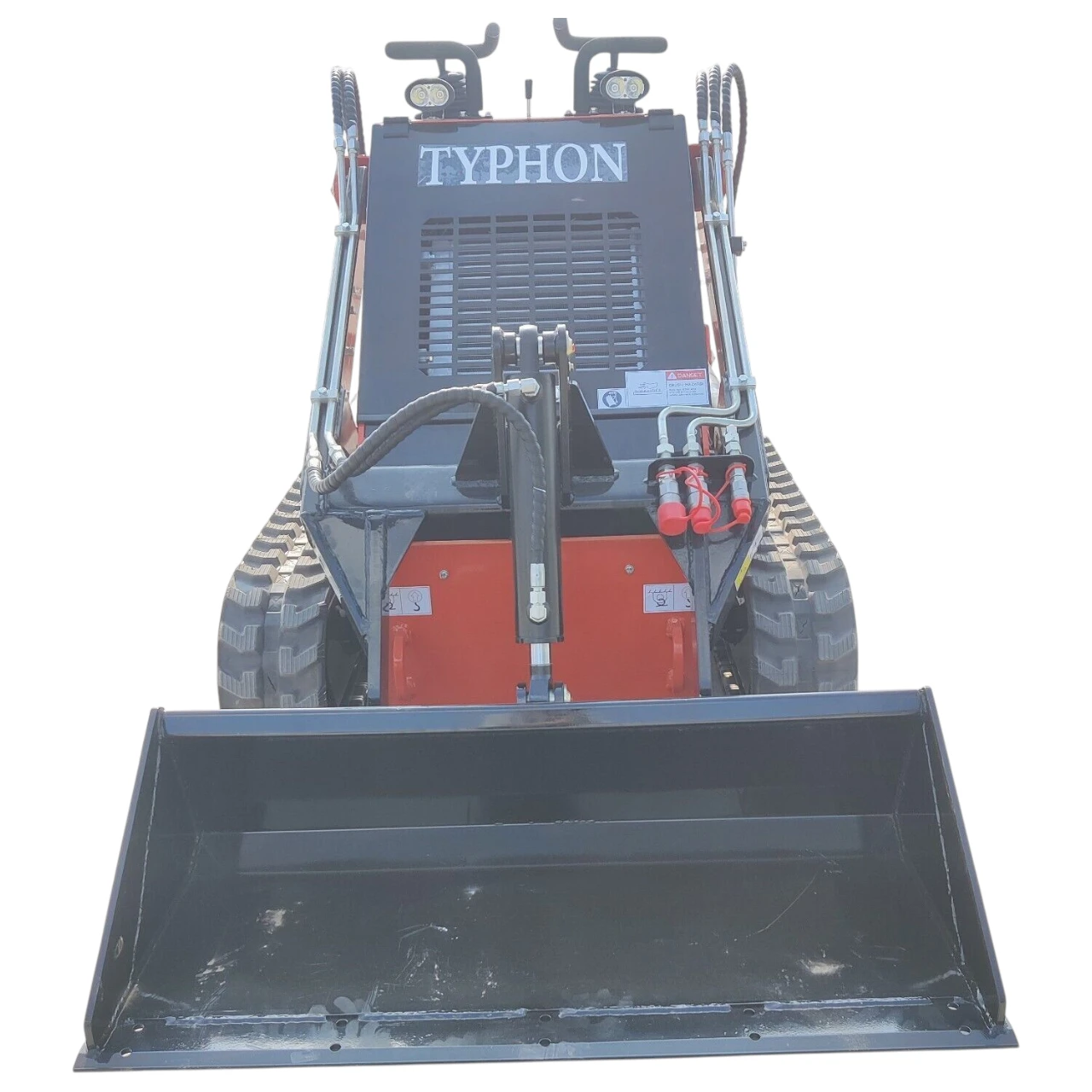 Skid-Steer Loader Tracked 22.1 HP Honda EPA Gasoline Engine for Gardens, Farming