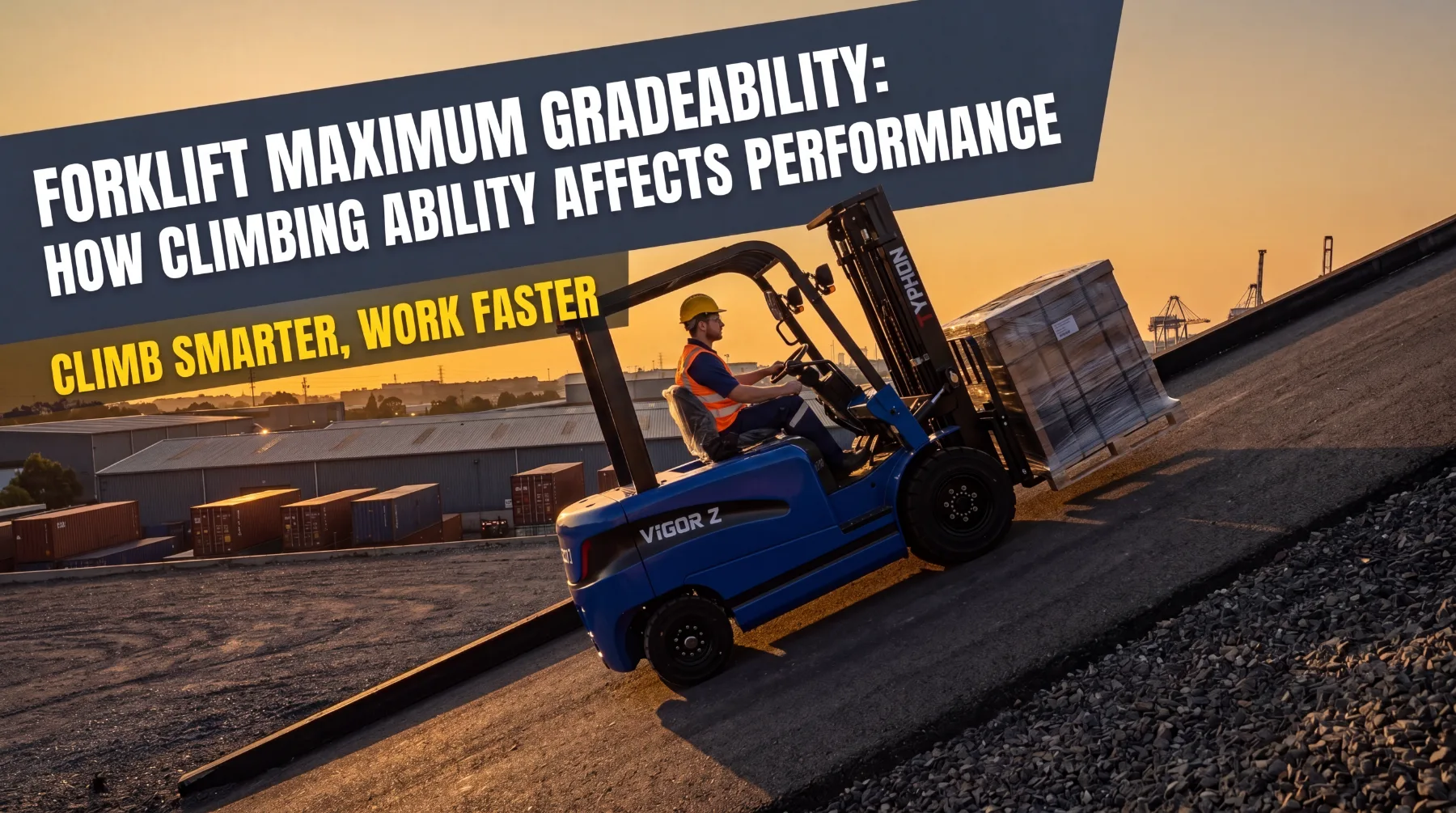 Forklift Maximum Gradeability: How Climbing Ability Affects Performance