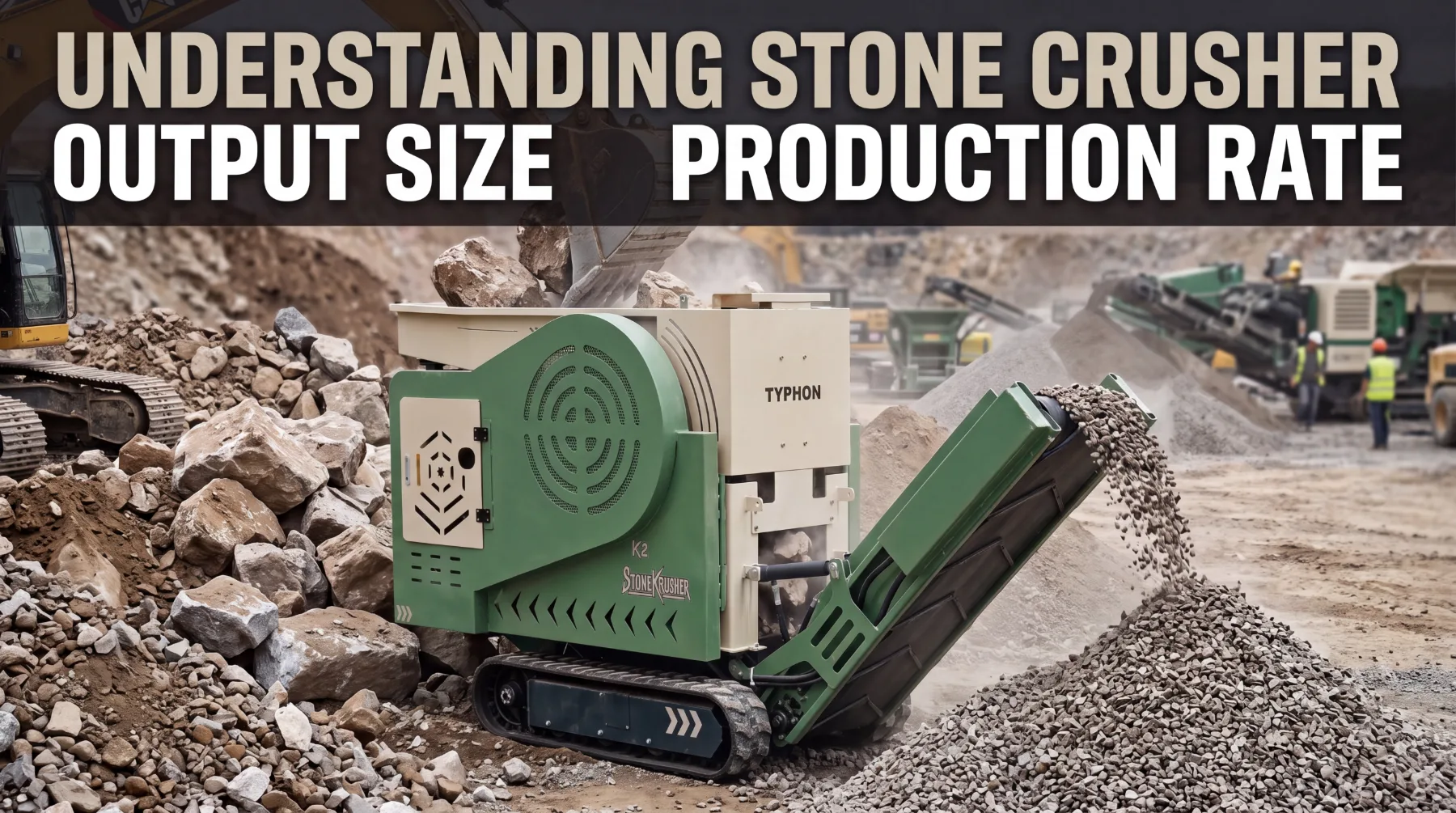 Understanding Stone Crusher Output Size and Production Rate