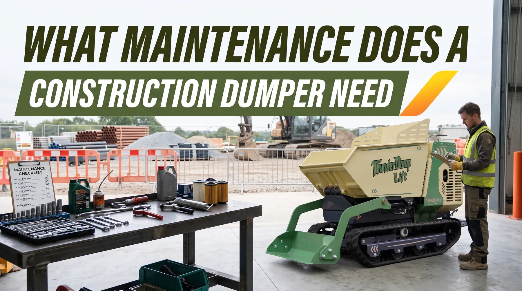 What Maintenance Does a Construction Dumper Need